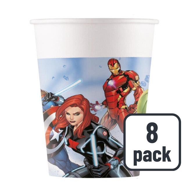 Avengers Paper Party Cups   8 per pack