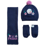 M&S Kids FrozenTM Knitted Set 18M-10Y Navy GOODS M&S   