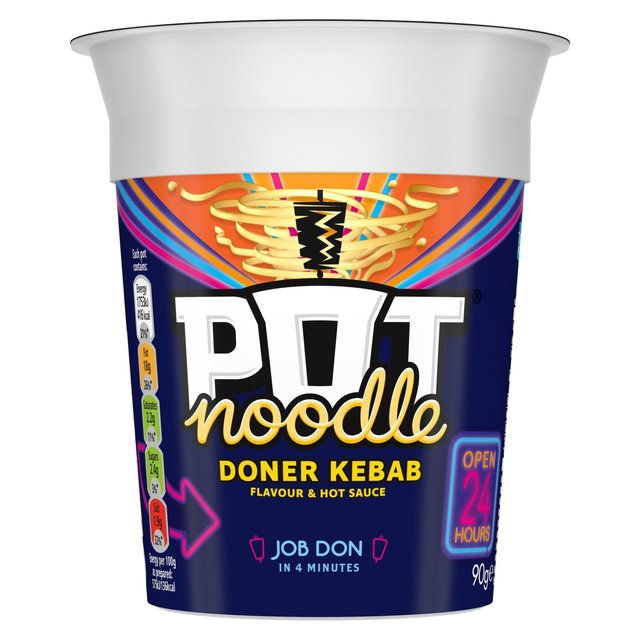 Pot Noodle Doner Kebab   90g