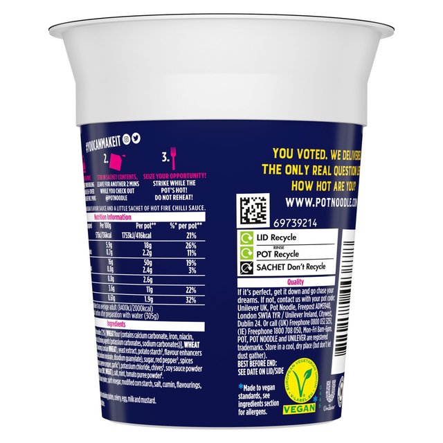 Pot Noodle Doner Kebab   90g GOODS M&S   