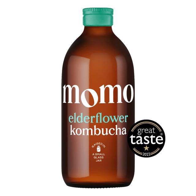 MOMO Kombucha Organic Elderflower   330ml GOODS M&S   