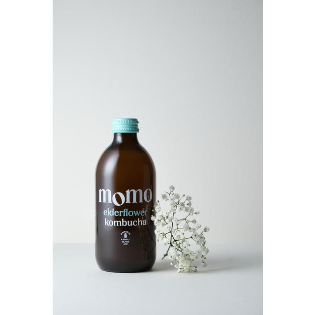 MOMO Kombucha Organic Elderflower   330ml GOODS M&S   