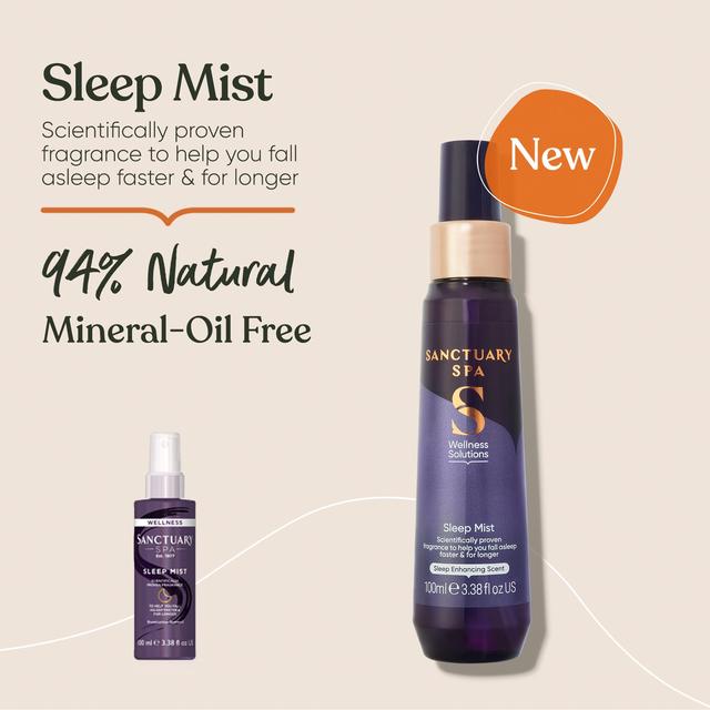 Sanctuary Spa Wellness Solutions Sleep Mist   100ml GOODS M&S   