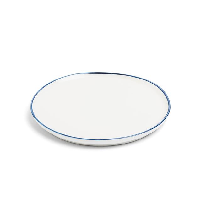 Daylesford Edge Blue Dessert Plate GOODS M&S   