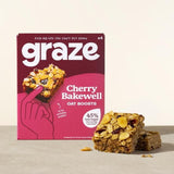 Graze Vegan Cherry Bakewell Snack Bars   4 per pack GOODS M&S   