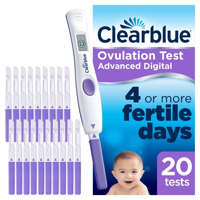 Clearblue Advanced Digital Ovulation Test Dual Hormone (20 per pack)   20 per pack GOODS M&S   