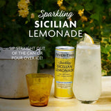 Fever-Tree Light Sicilian Lemonade   4 x 250ml GOODS M&S   