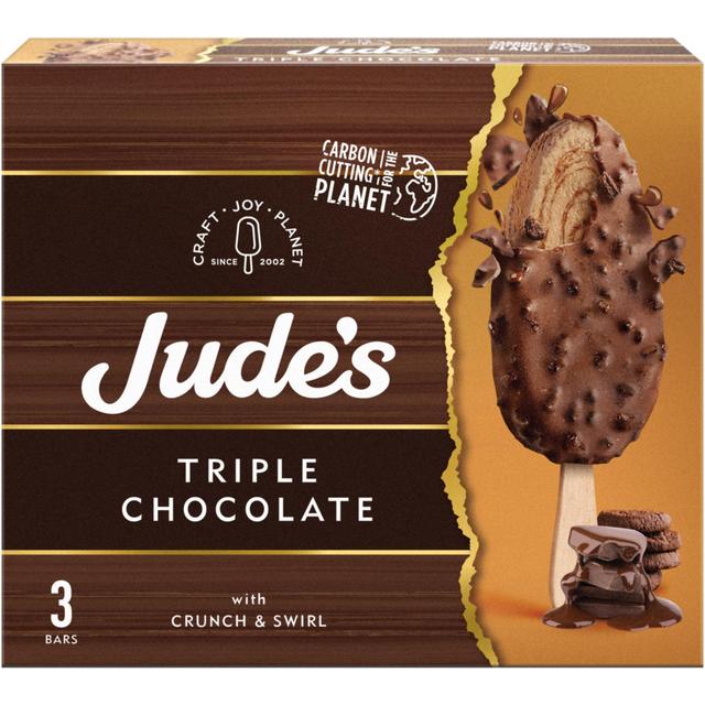 Jude's Triple Chocolate Sticks   3 x 80ml