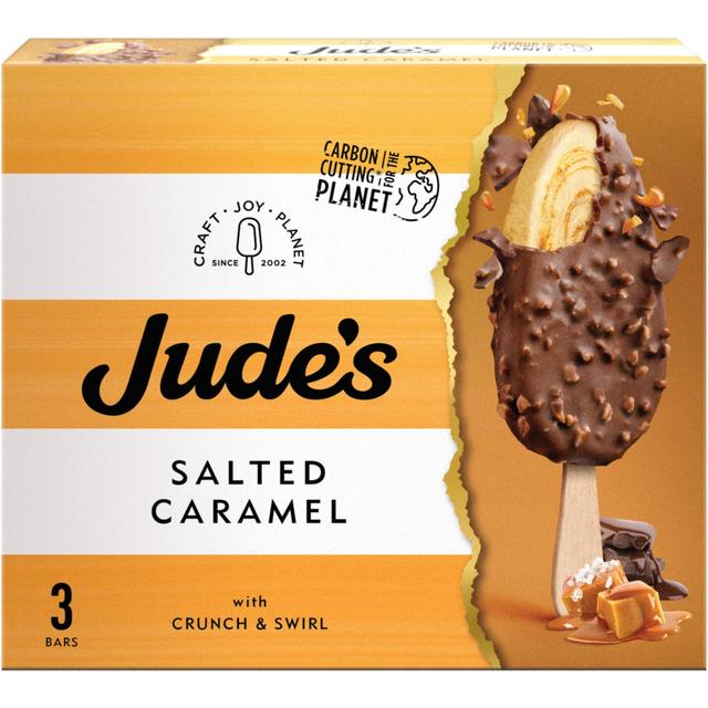 Jude's Salted Caramel Sticks    3 x 80ml GOODS M&S   