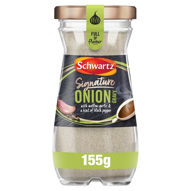 Schwartz Signature Onion Gravy   155g GOODS M&S   