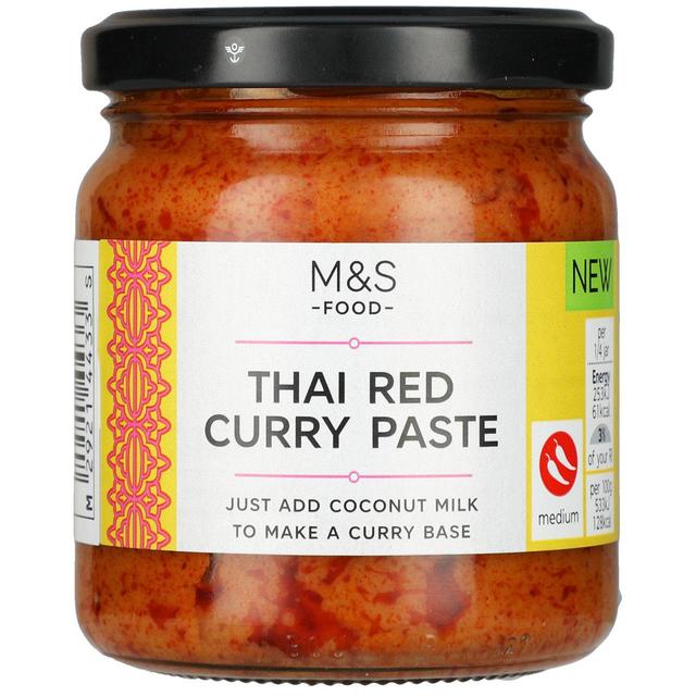 M&S Thai Red Curry Paste   190g