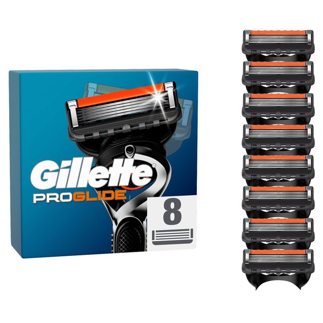 Gillette ProGlide Razor Blades   8 per pack GOODS M&S   