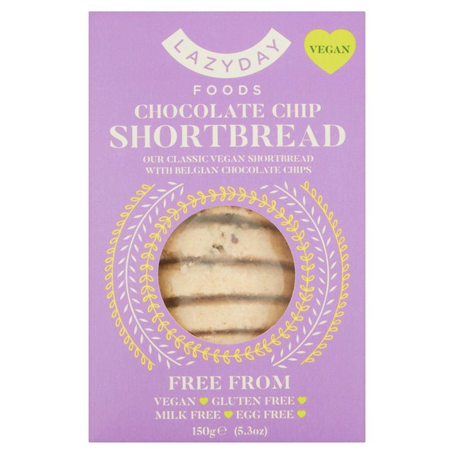 Lazy Day Foods Award Winning Chocolate Chip Shortbread   150g GOODS M&S   