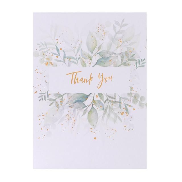 Eucalyptus Thank You Card Pack   10 per pack GOODS M&S   