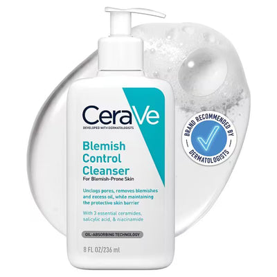 غسول الوجه CeraVe Blemish Control Cleanser Salicylic Acid Facial Wash 236 مل