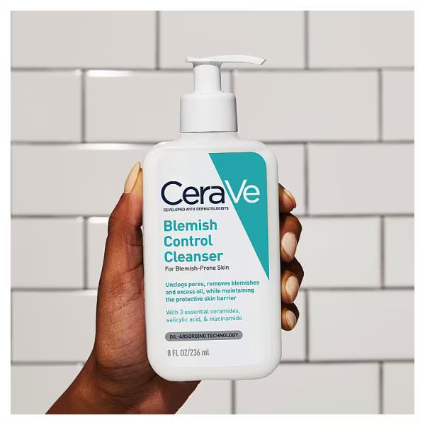 CeraVe blemish control cleanser 236ml, UK version