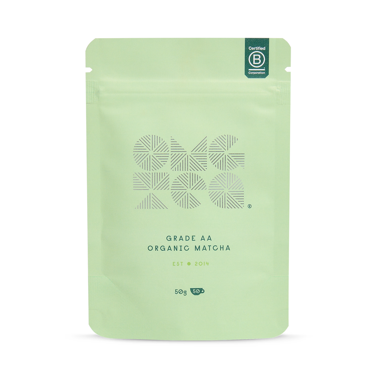 OMGTea organic matcha green tea powder 50g, imported from the UK