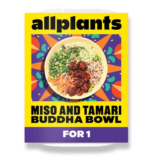 allplants Miso and Tamari Buddha Bowl for 1   398g GOODS M&S   