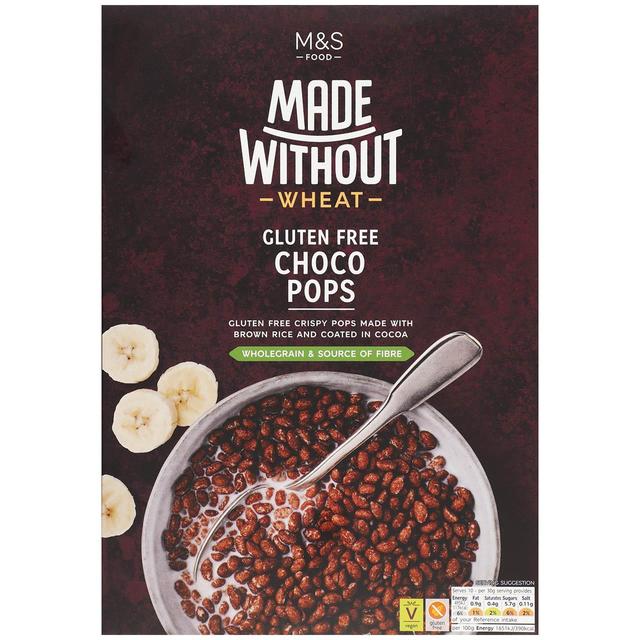 M&S Made Without Wheat Choco Pops   300g GOODS M&S   