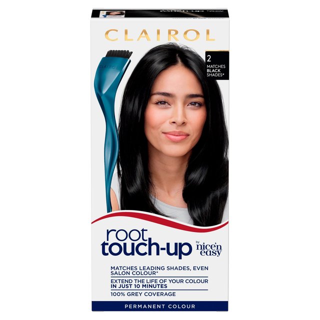 Clairol Root Touch-Up Hair Dye 2 Black GOODS M&S   