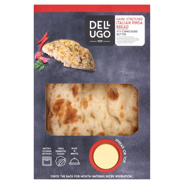 Dell'Ugo Italian Pinsa with Chimichurri Butter   220g GOODS M&S   