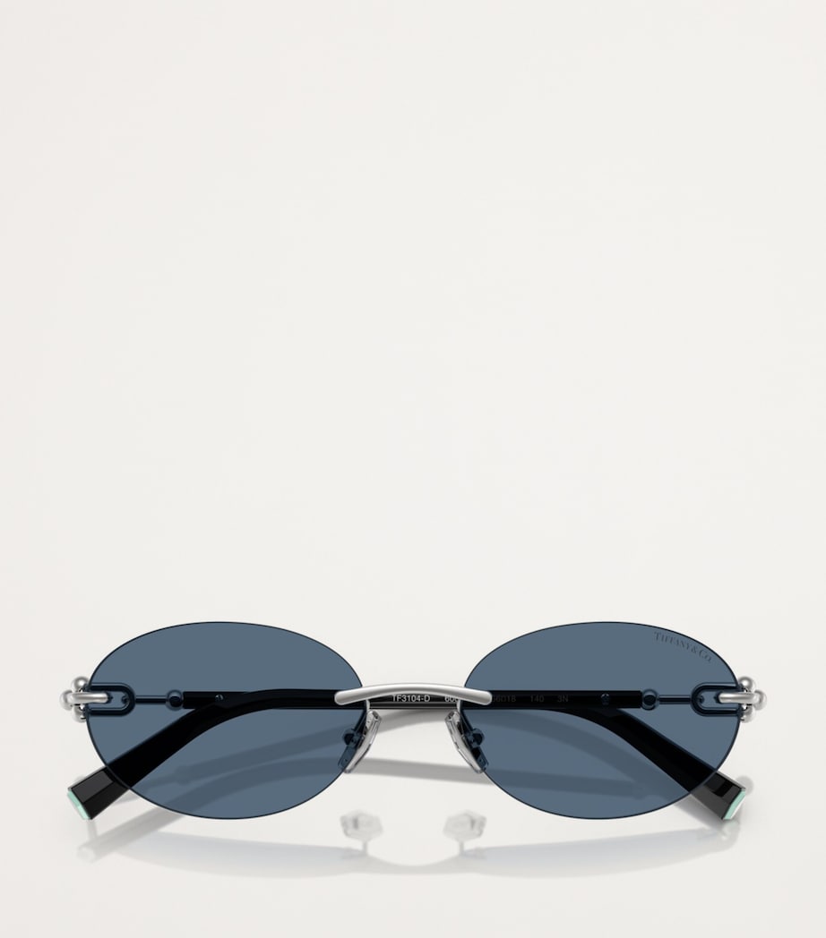 Tiffany & Co. metal sunglasses model 0TF3104D (British brand)