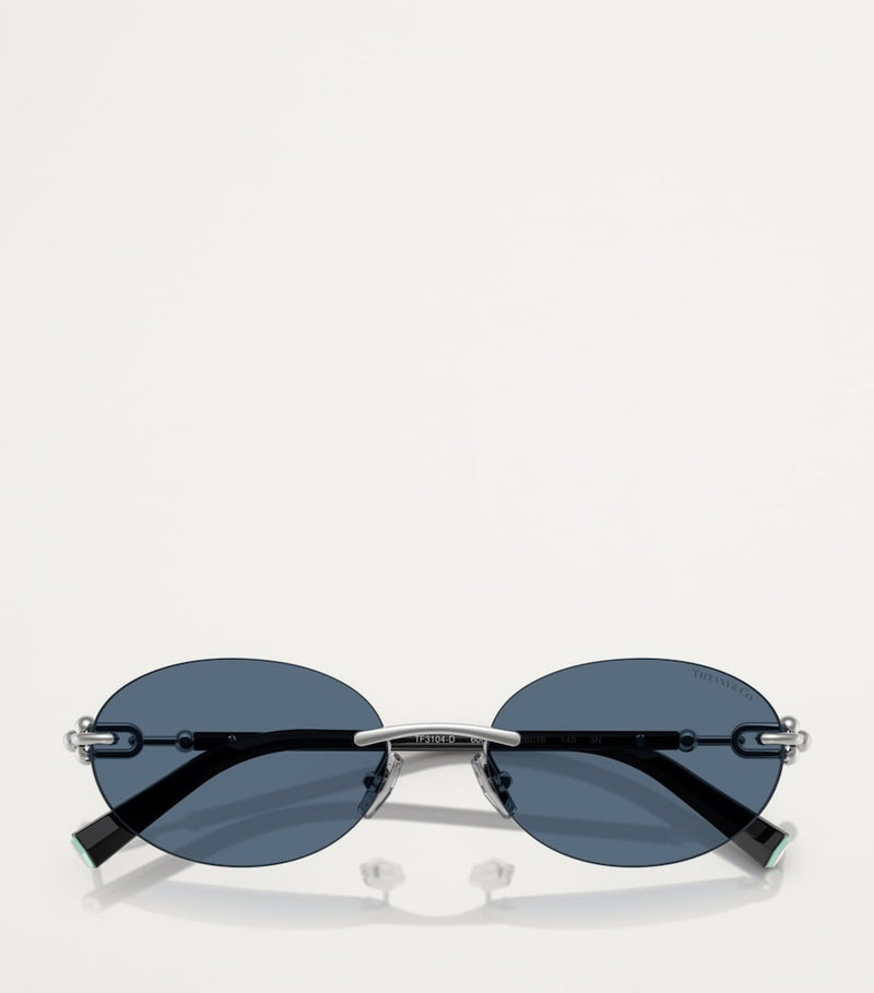 Tiffany & Co. metal sunglasses model 0TF3104D (British brand)