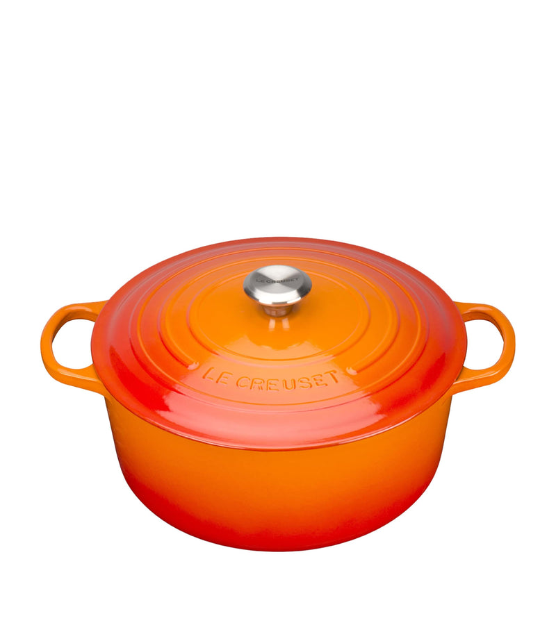 Le Creuset cast iron round casserole dish 20cm, UK version