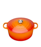 Le Creuset cast iron round casserole dish 20cm, UK version