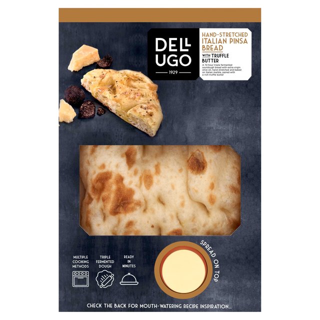 Dell'Ugo Italian Pinsa with Truffle Butter   220g GOODS M&S   