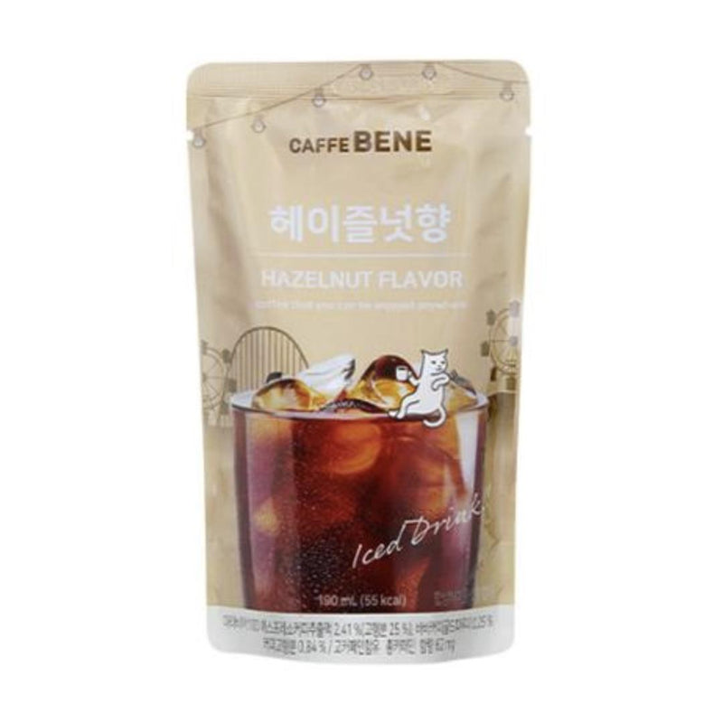 Caffebene hazelnut flavour coffee pouch drink - British product