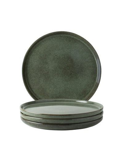 Next Dutch Rose Set of 4 Green Serenity Plates 27cm- Buy online at McGrocer