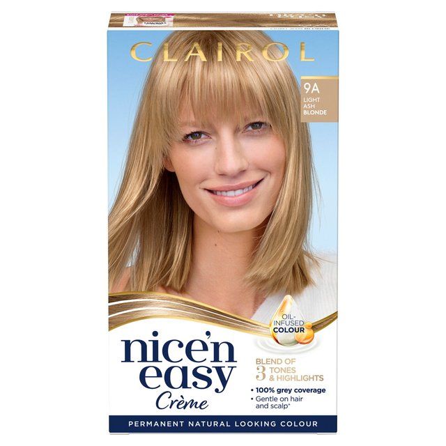 Clairol Nice'n Easy Hair Dye 9A Light Ash Blonde GOODS M&S   