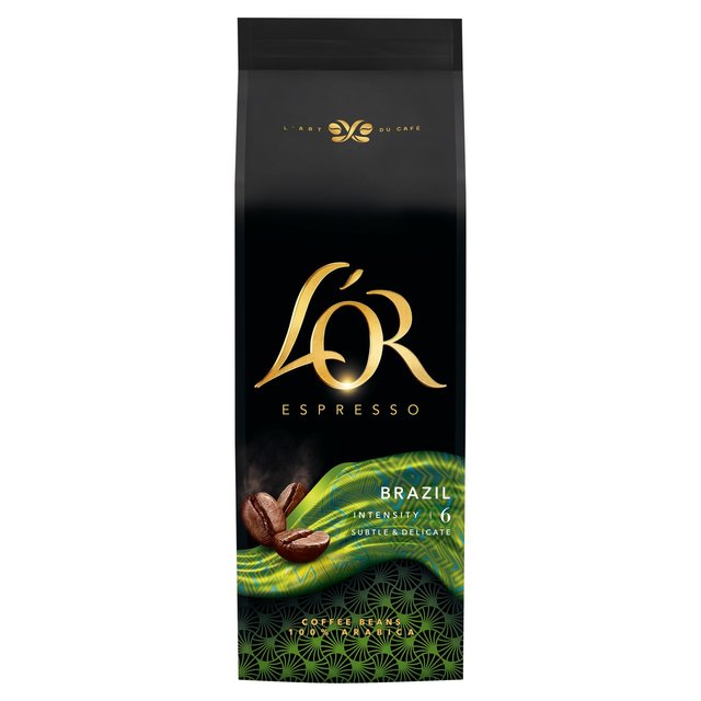 L'OR Brazil Coffee Beans Intensity 6   500g