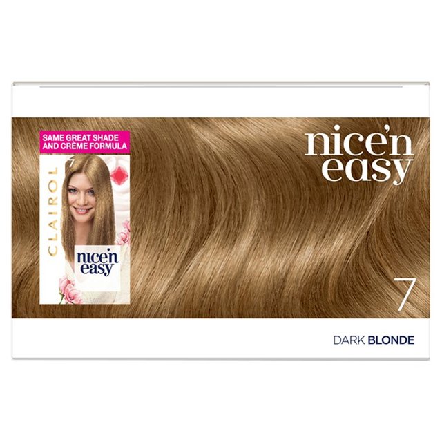 Clairol Nice'n Easy Hair Dye 7 Dark Blonde GOODS M&S   