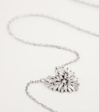 Suzanne Kalan white gold small heart diamond pendant (British brand)