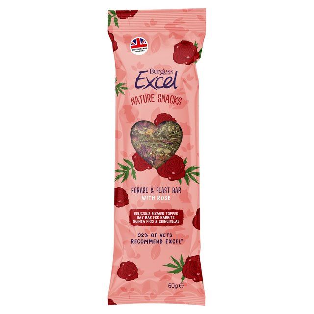 Excel Forage &  Feast Bar Rose   60g GOODS M&S   