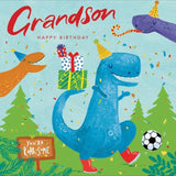 Dinosaur Grandson Birthday Card GOODS M&S   