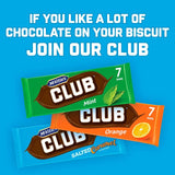 McVitie's Club Salted Caramel Flavour Chocolate Biscuit Bars Multipack   7 x 23g GOODS M&S   