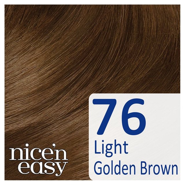 Clairol Nice'n Easy No Ammonia Hair Dye Light Golden Brown GOODS M&S   