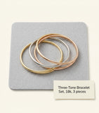 Cartier Small Trinity bracelet white rose yellow gold, imported from the UK