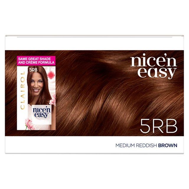 Clairol Nice'n Easy Hair Dye 5RB Medium Reddish Brown GOODS M&S   