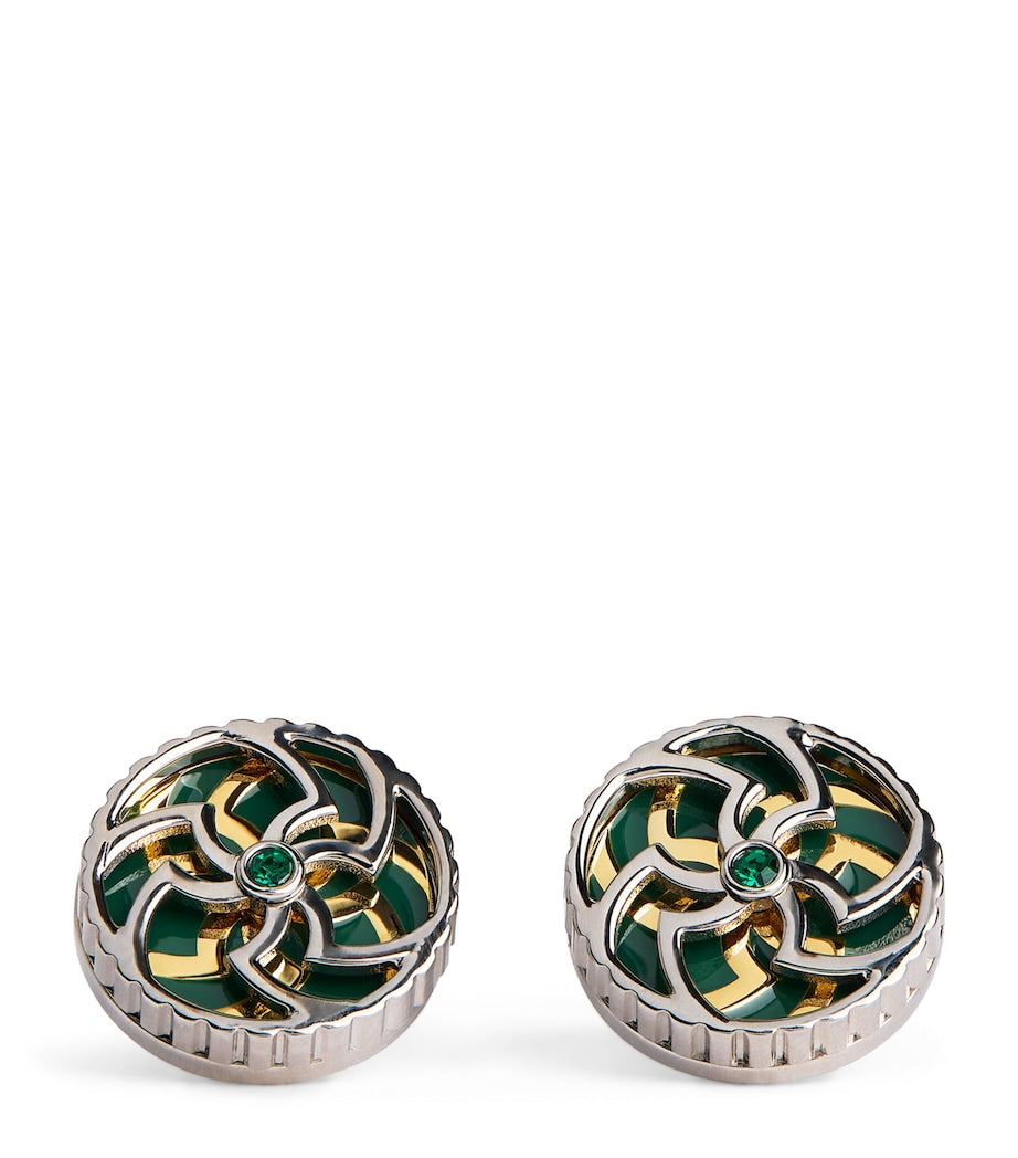 Tateossian Trinity cufflinks, UK version