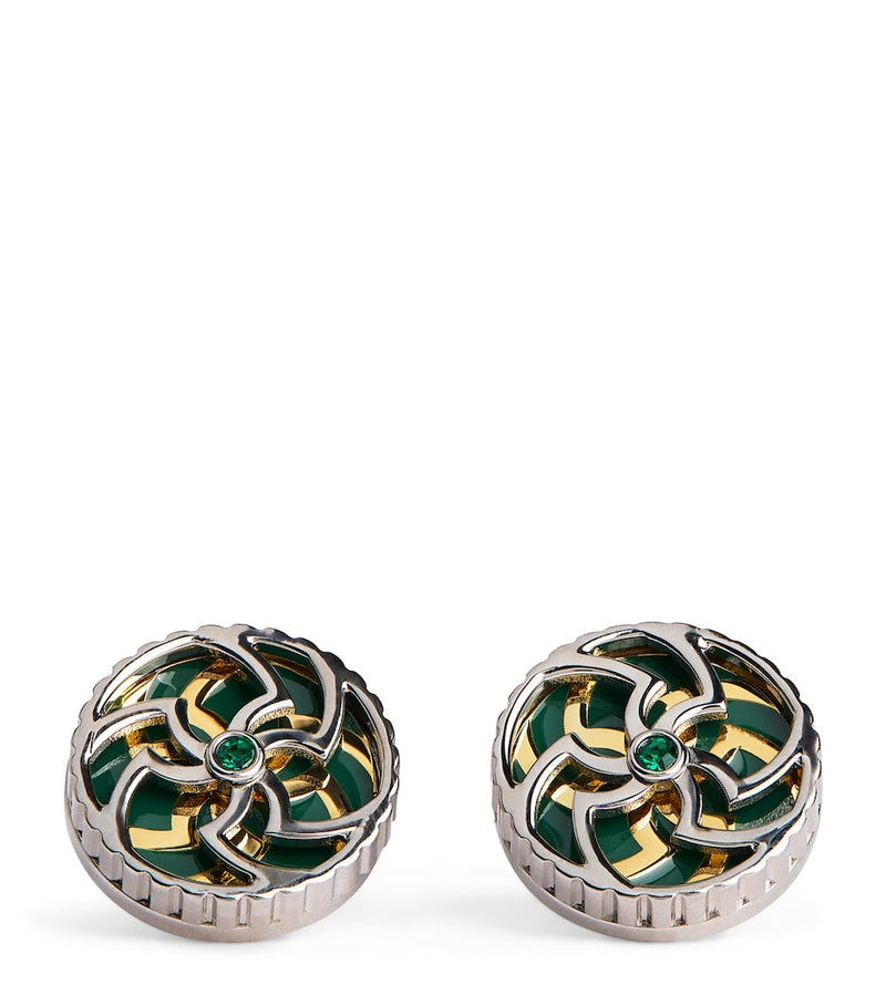 Tateossian Trinity cufflinks, UK version