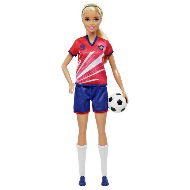 Barbie Careers Footballer doll 32cm, UK version