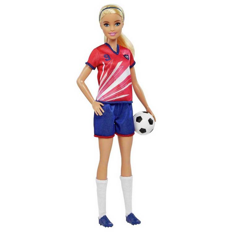Barbie Careers Footballer doll 32cm, UK version