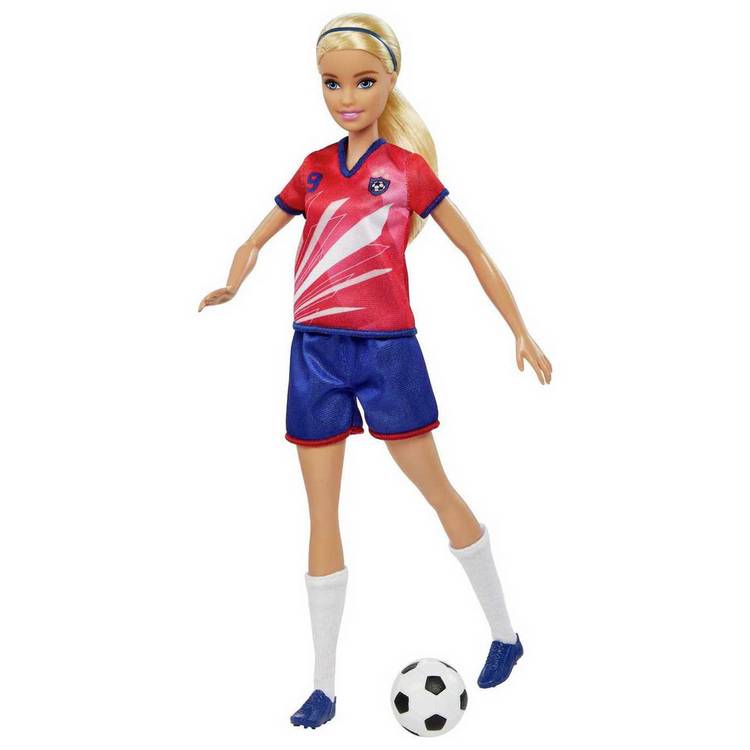 Barbie Careers Footballer doll 32cm, UK version