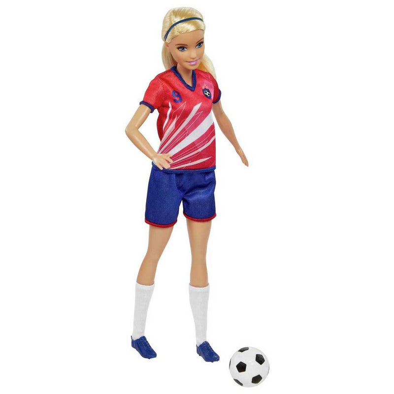 Barbie Careers Footballer doll 32cm, UK version