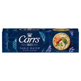 Carr's Table Water Cracked Black Pepper Crackers   125g GOODS M&S   