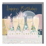 Champagne Bar Birthday Card GOODS M&S   